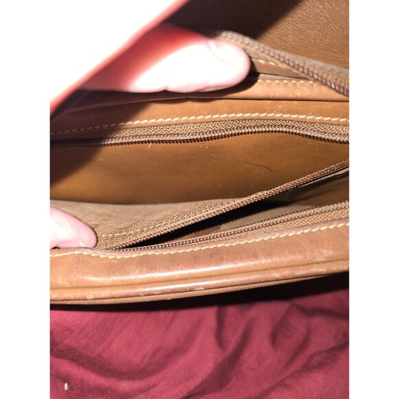 GHURKA MARLEY HODGSON NO.110 ESSEX Brown Leather Shoulder bag Vintage - Picture 11 of 15